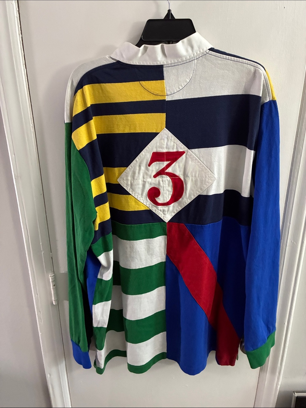 Polo by Ralph Lauren Men’s Multicolor Striped Rugby Shirt - Picture 3 of 3